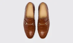 Manner Scarosso Alessandro Brown Kroko