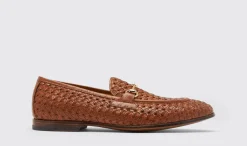 Manner Scarosso Alessandro Cognac Gewebt
