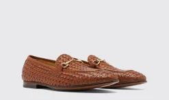 Manner Scarosso Alessandro Cognac Gewebt