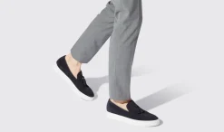 Manner Scarosso Amedeo Blu Scamosciato