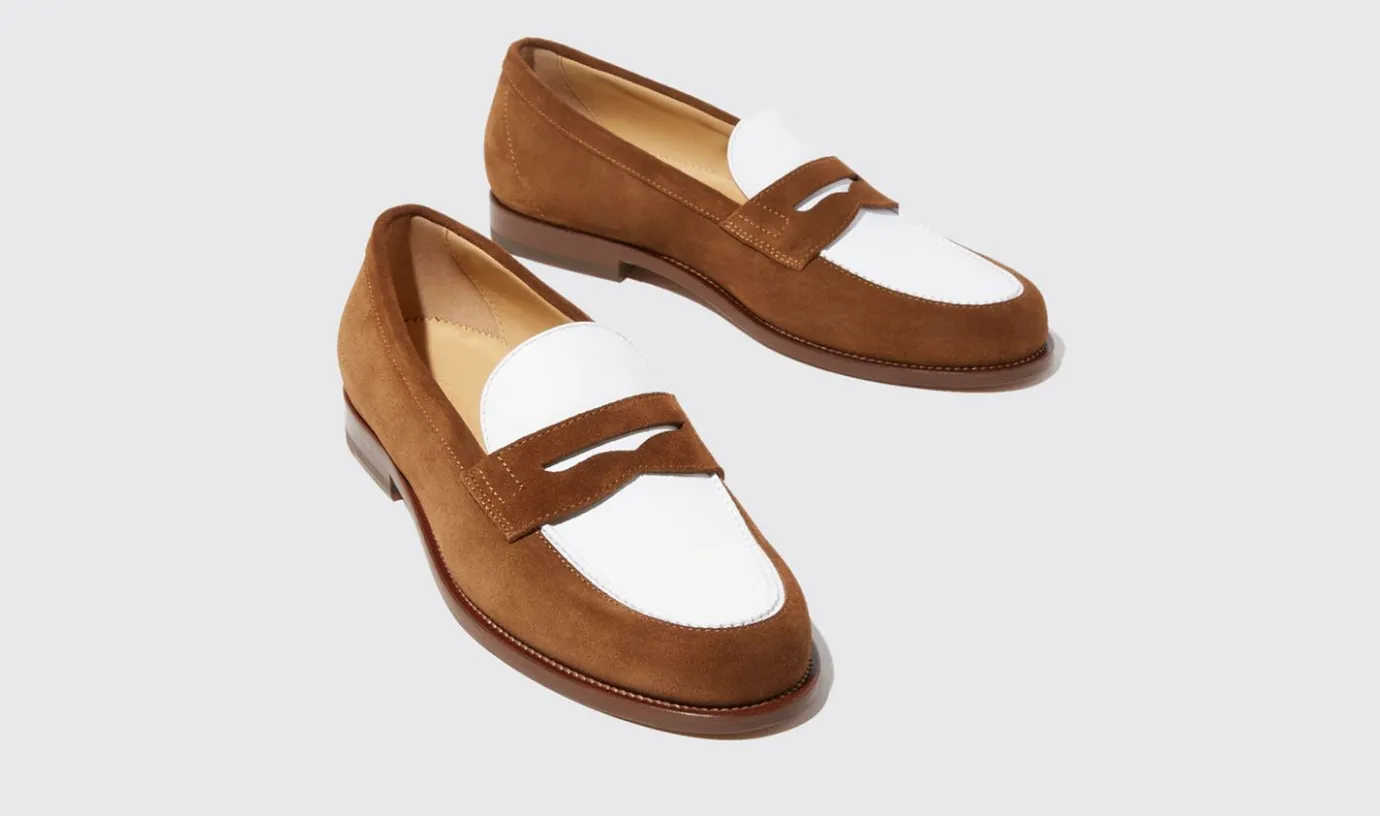 Manner Scarosso Austin Cognac-Wildleder