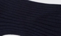 Frauen Scarosso Blaue Baumwoll-Sockchen
