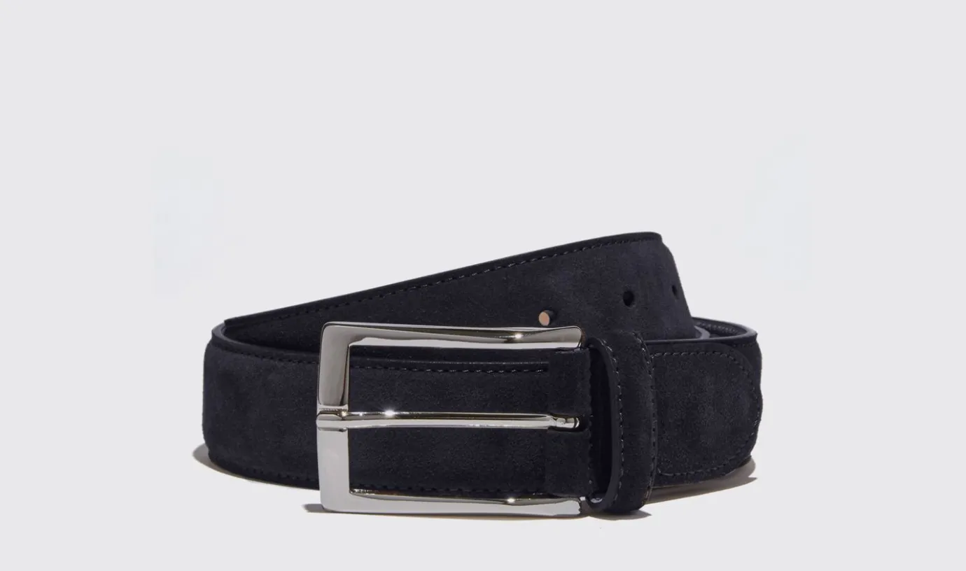 Manner Scarosso Cintura Blu Classica