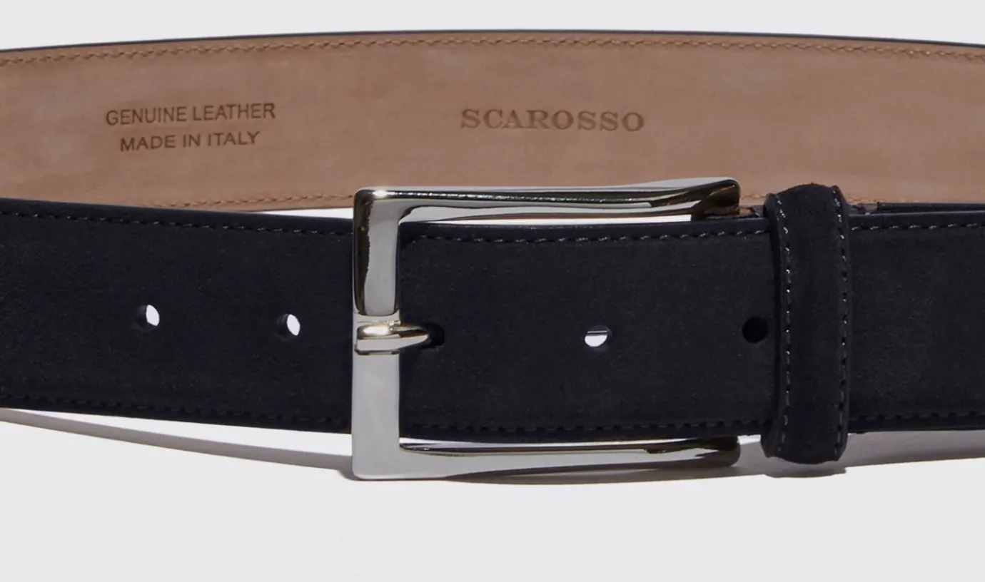 Manner Scarosso Cintura Blu Classica