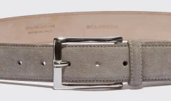 Manner Scarosso Cintura Grigia Classica