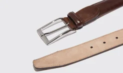 Manner Scarosso Cintura Marrone Classica