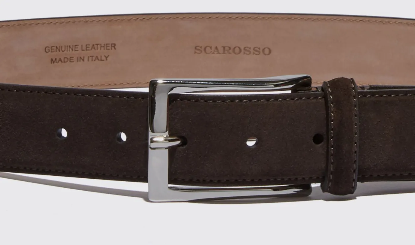 Manner Scarosso Cintura Testa Di Moro Classica