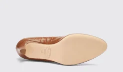 Frauen Scarosso Deva Cognac Croco