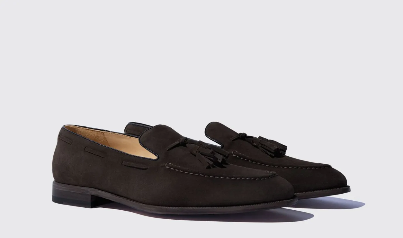 Manner Scarosso Duccio Ebano Scamosciato Leggero
