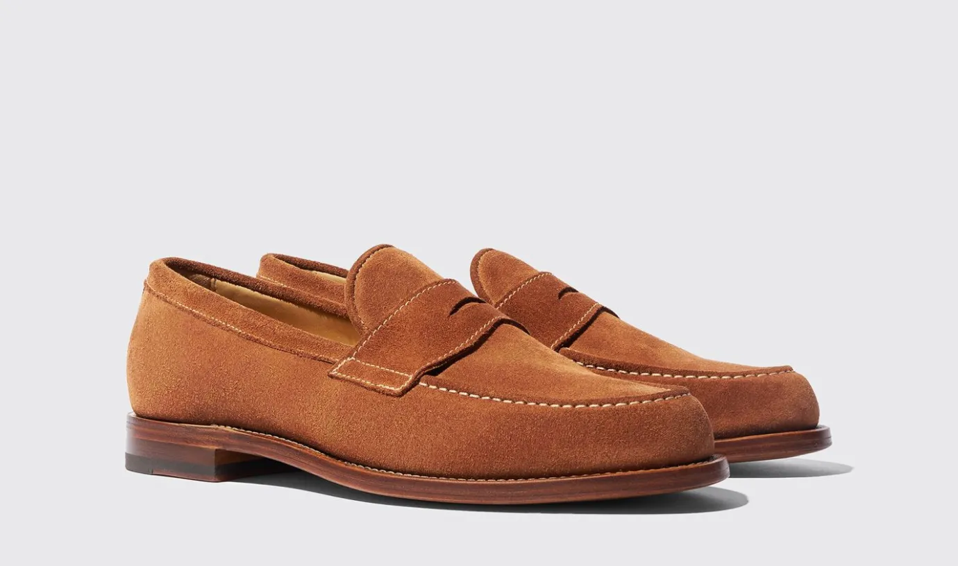Manner Scarosso Edward Tan Wildleder