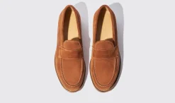 Manner Scarosso Edward Tan Wildleder