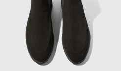 Manner Scarosso Eugenio Nero Scamosciato