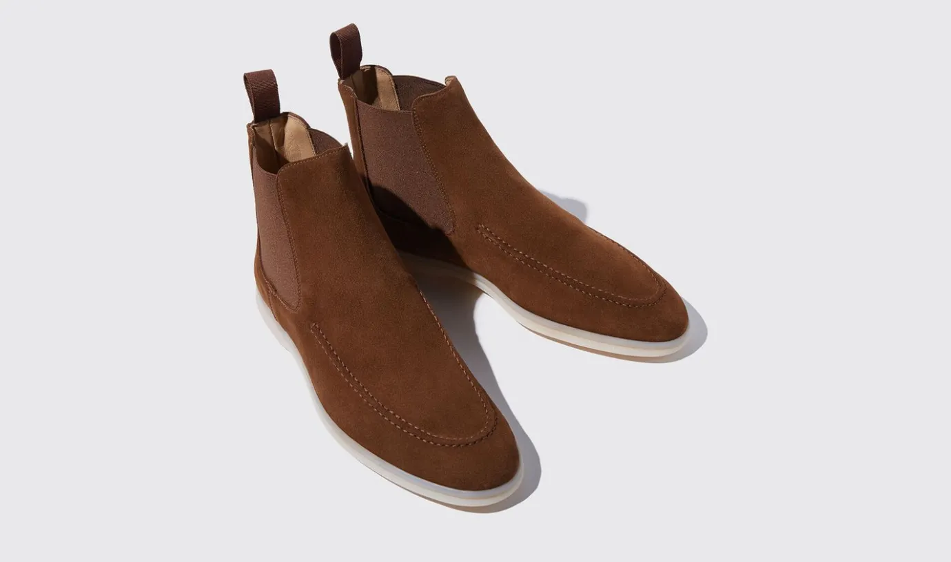 Manner Scarosso Eugenio Tabacco Scamosciato