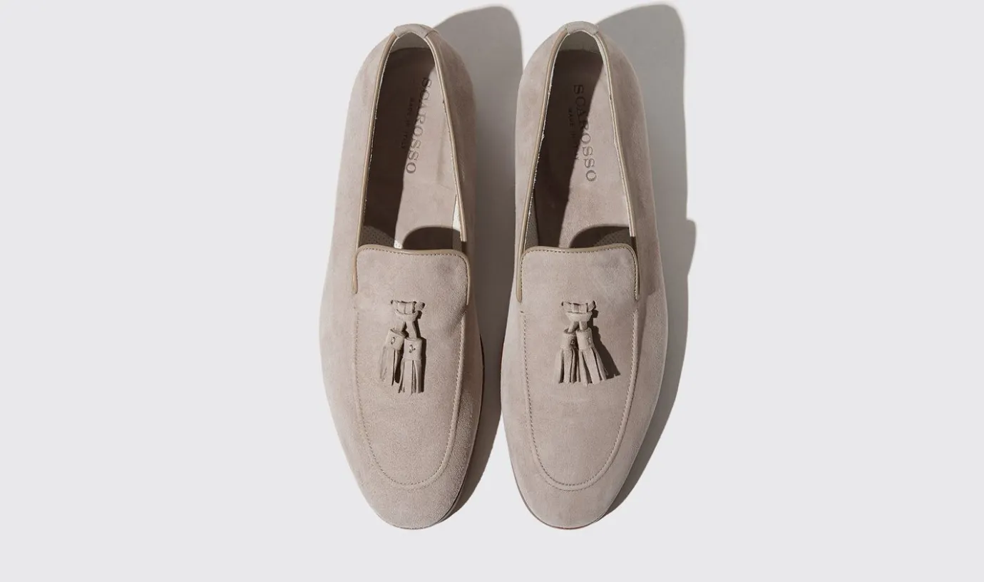 Manner Scarosso Flavio Taupe Scamosciato