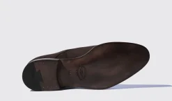 Manner Scarosso Gervasio Ebano Scamosciato Leggero