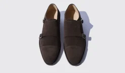 Manner Scarosso Gervasio Ebano Scamosciato Leggero