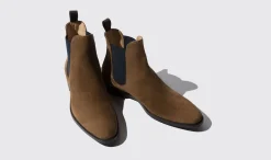 Manner Scarosso Giacomo Tabacco Scamosciato