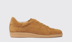 Manner Scarosso Hans Tan Wildleder