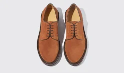 Manner Scarosso Harry Snuff Wildleder