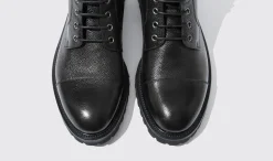 Manner Scarosso Jackie Grain Schwarz