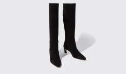 Frauen Scarosso Kira Schwarzes Wildleder