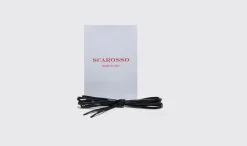 Manner Scarosso Laccio Nero Piatto
