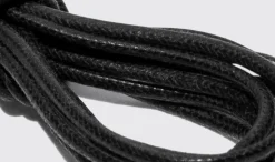Manner Scarosso Laccio Nero Tondo