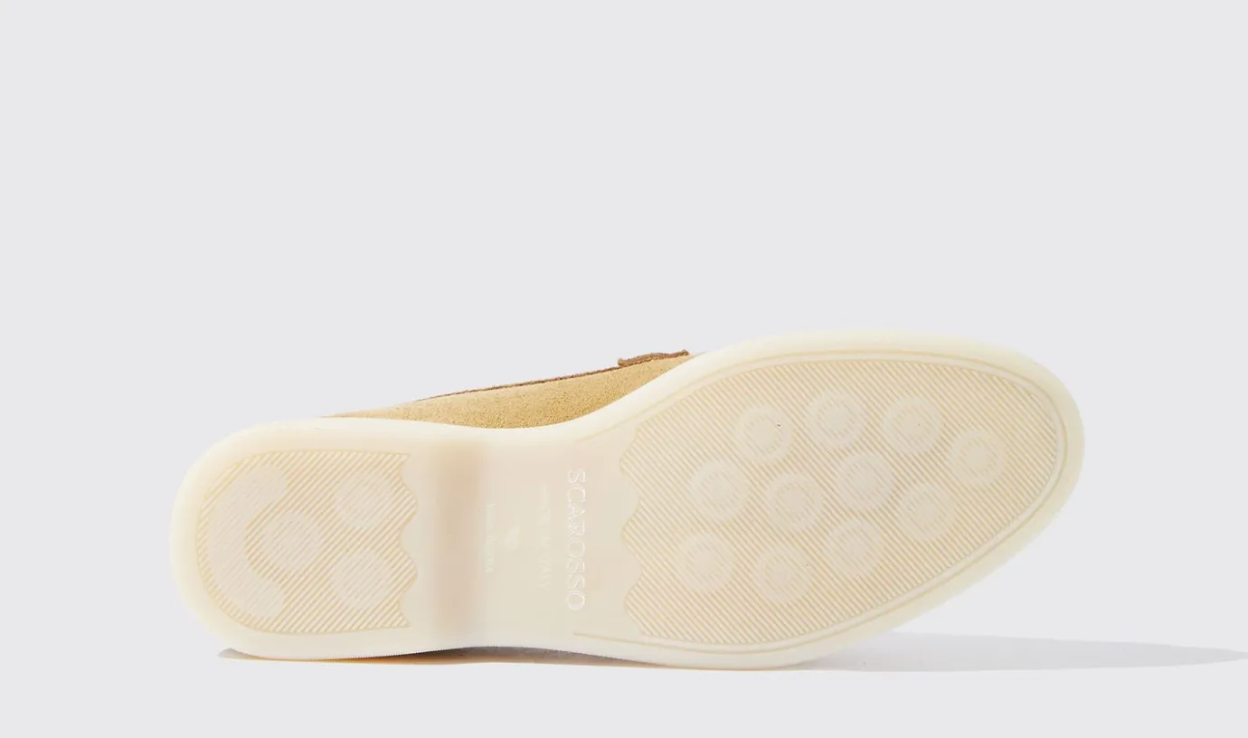 Frauen Scarosso Leandra Beige Scamosciata