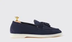 Frauen Scarosso Leandra Blu Scamosciata