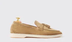 Manner Scarosso Leandro Beige Scamosciato