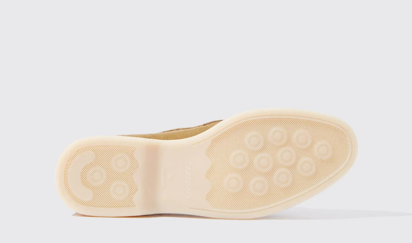 Manner Scarosso Leandro Beige Scamosciato