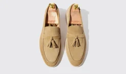 Manner Scarosso Leandro Beige Scamosciato