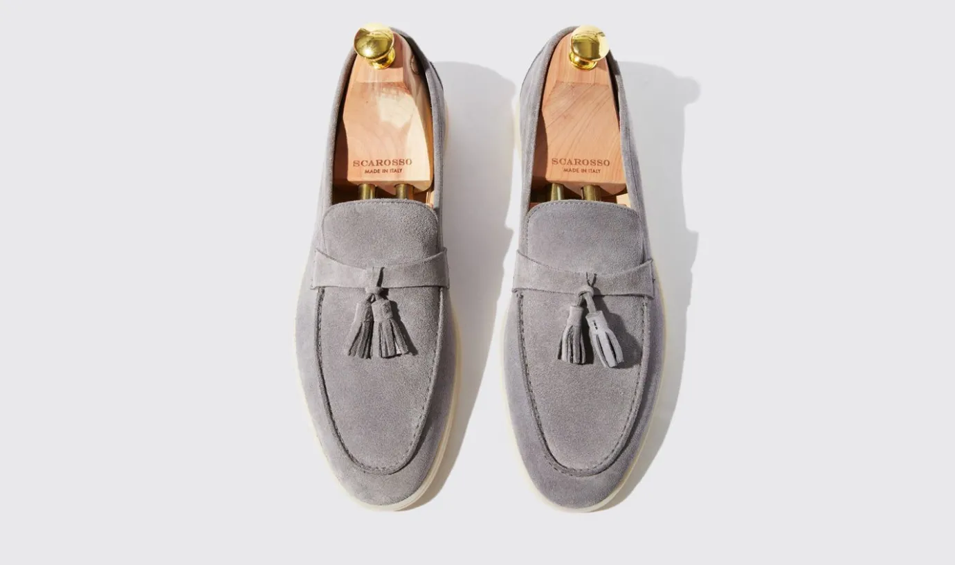 Manner Scarosso Leandro Grigio Scamosciato