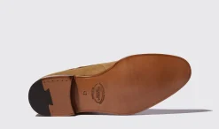 Manner Scarosso Libero Beige Scamosciato