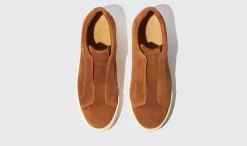 Manner Scarosso Luca Tan Wildleder