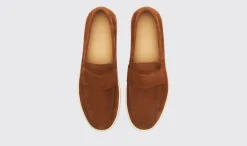Manner Scarosso Lucio Tan Wildleder