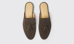 Frauen Scarosso Lucrezia Deep Taupe Wildleder