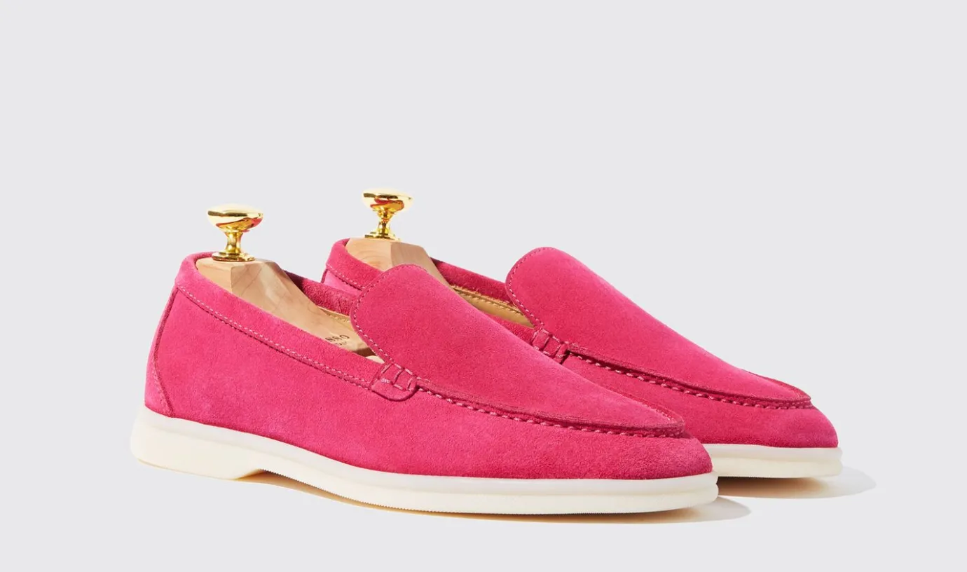 Frauen Scarosso Ludovica Fucsia Scamosciata