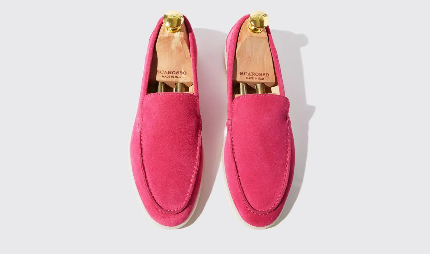 Frauen Scarosso Ludovica Fucsia Scamosciata