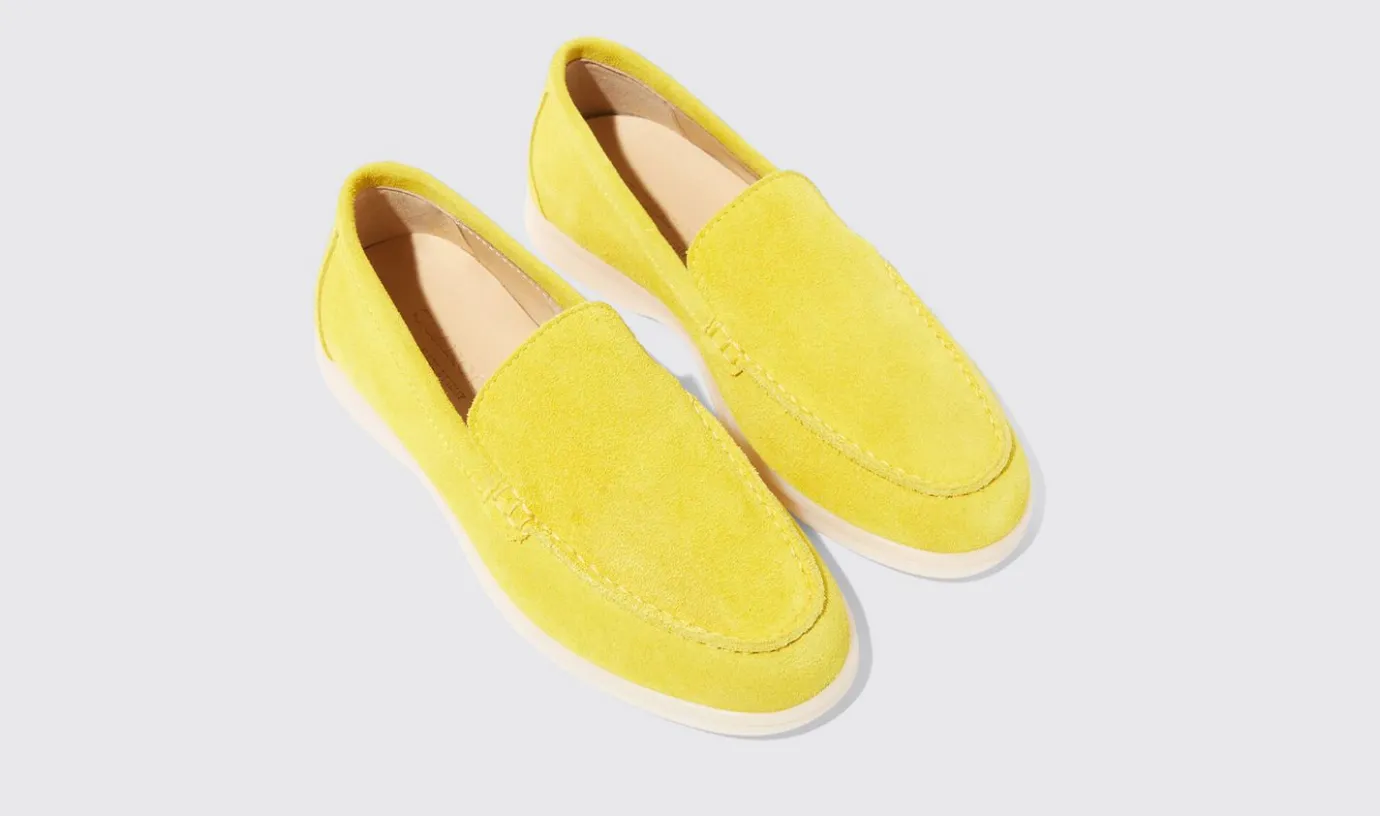 Kinder Scarosso Ludovica Girl Gelbes Wildleder
