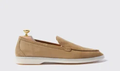 Manner Scarosso Ludovico Beige Scamosciato