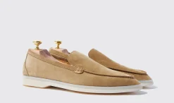 Manner Scarosso Ludovico Beige Scamosciato