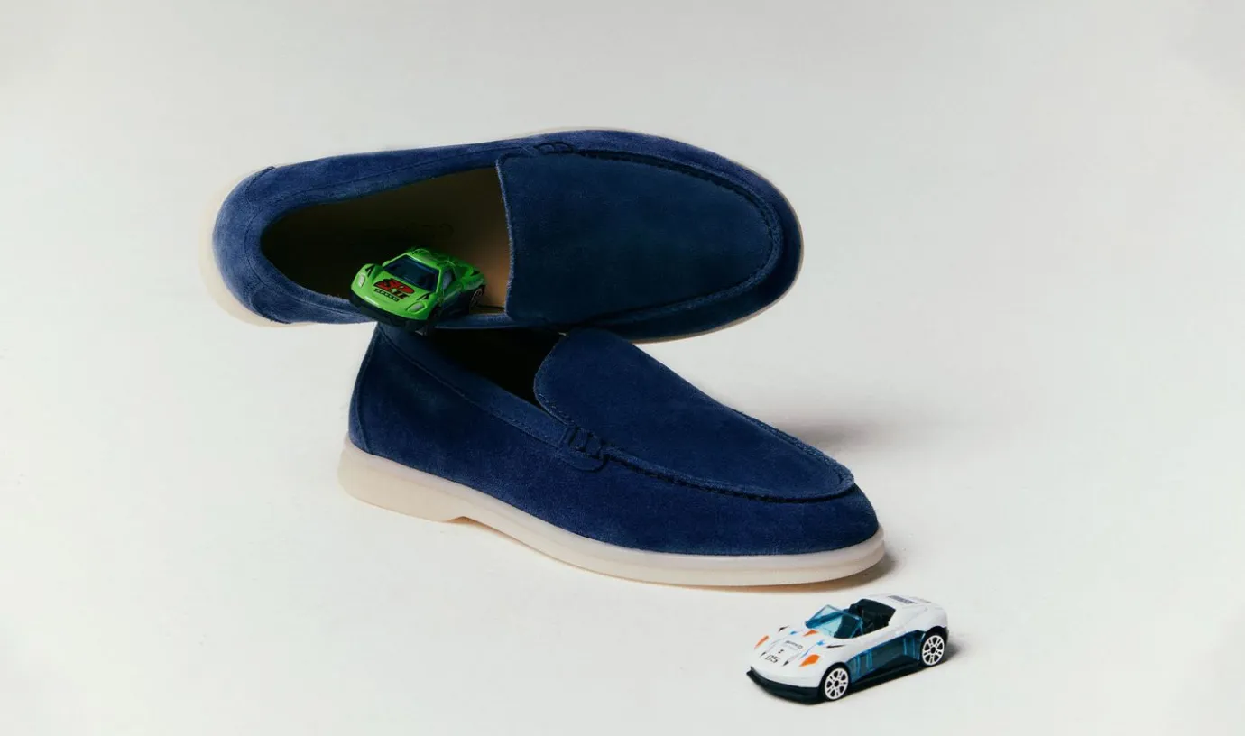 Kinder Scarosso Ludovico Boy Blaues Wildleder
