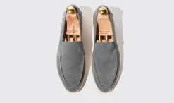 Manner Scarosso Ludovico Grigio Scamosciato