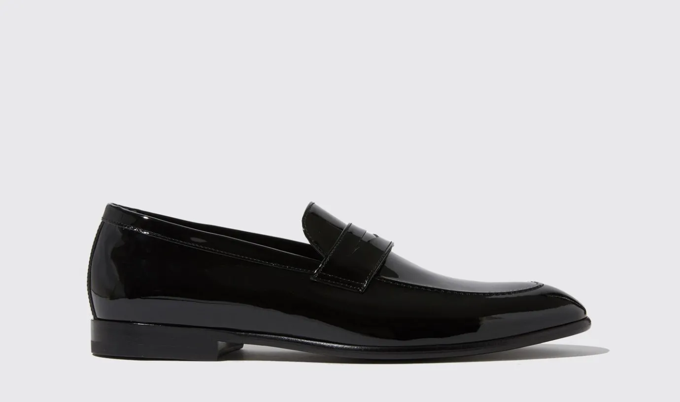 Manner Scarosso Marzio Nero Vernice