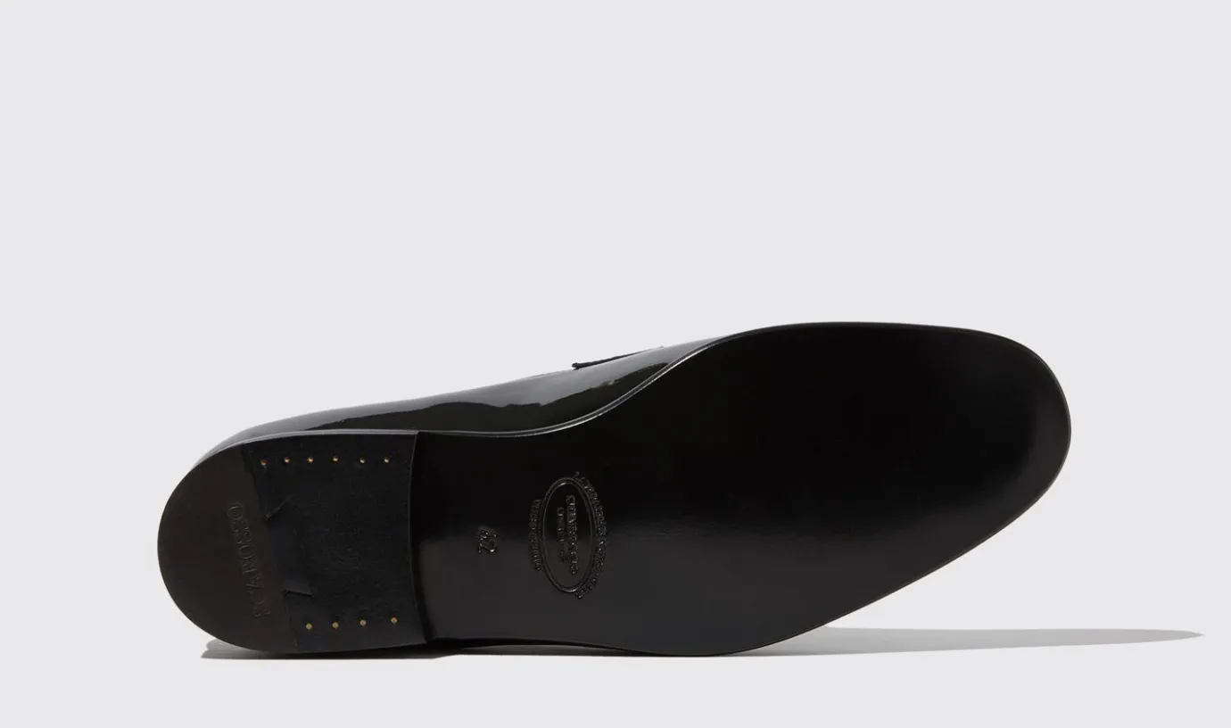 Manner Scarosso Marzio Nero Vernice