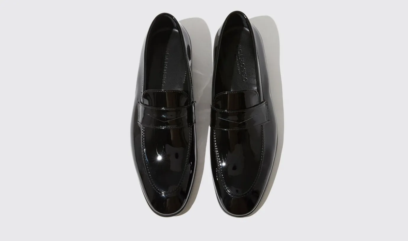 Manner Scarosso Marzio Nero Vernice