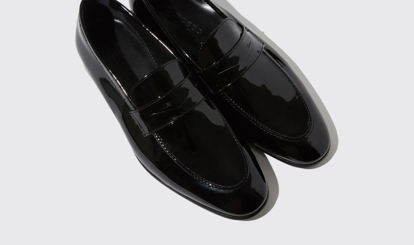 Manner Scarosso Marzio Nero Vernice