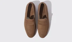 Manner Scarosso Marzio Tabacco Scamosciato