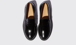 Manner Scarosso Milo Schwarz Hell